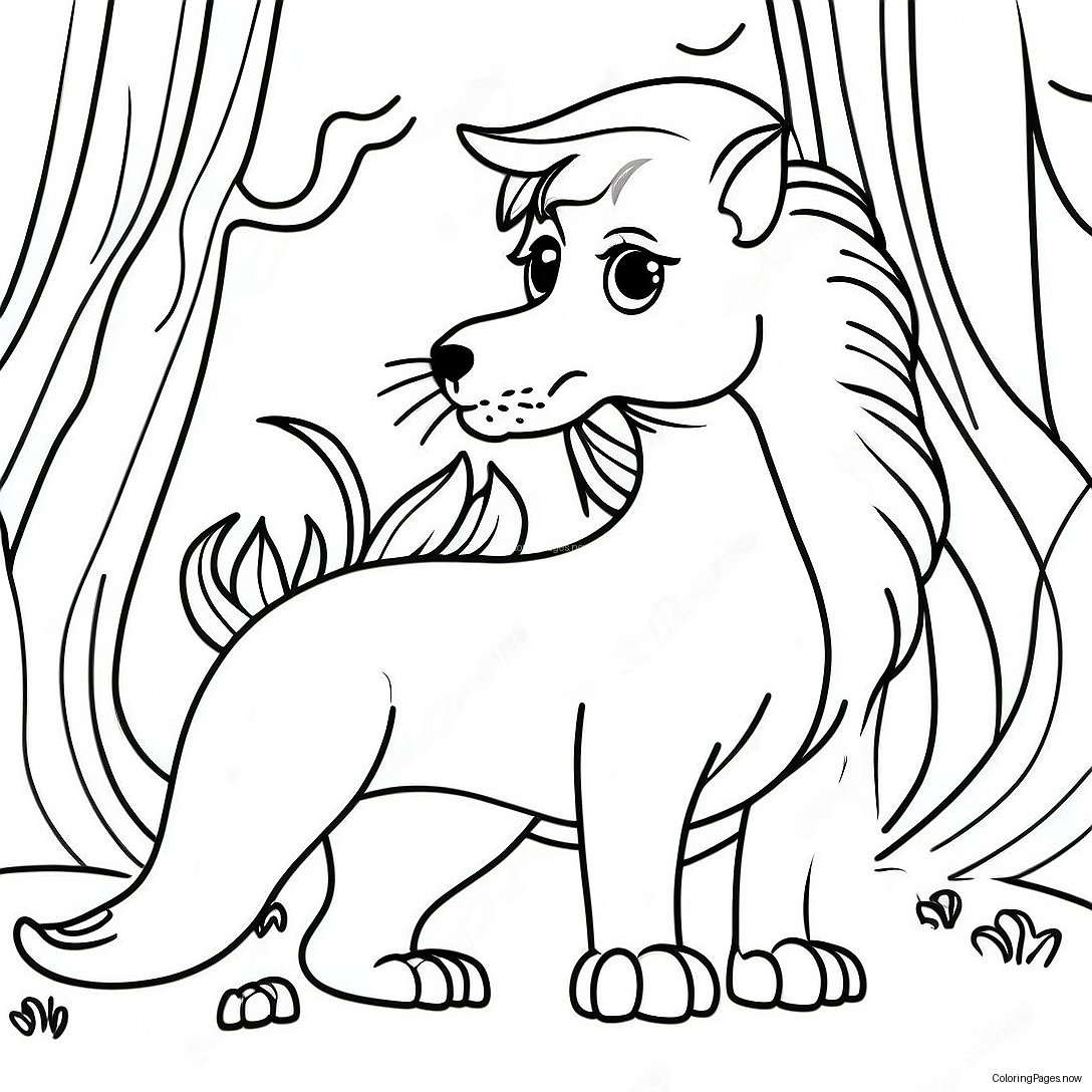 Therian Coloring Page 12186 9882 