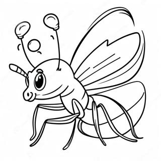 Ant Coloring Page 10036-8184