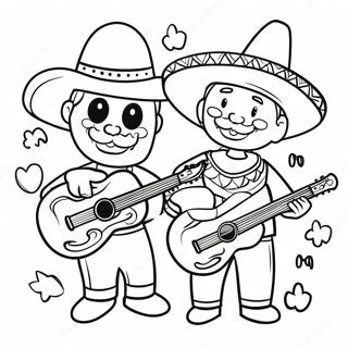 Cinco De Mayo Coloring Pages