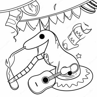 Cinco De Mayo Celebration Coloring Page 10206-8322