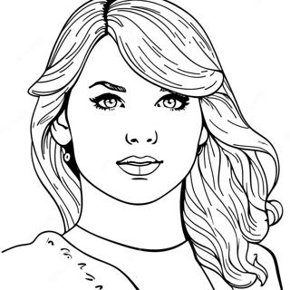 Reputation Taylor Swift Coloring Page 10226-8338