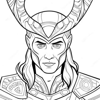 Loki Coloring Page 11036-8974