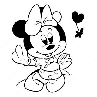 Minnie Mouse Coloring Pages