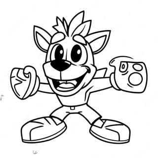 Crash Bandicoot Coloring Page 11486-9336