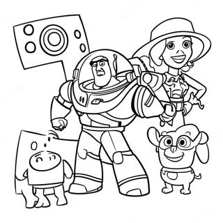 Toy Story 3 Coloring Page 11756-9538