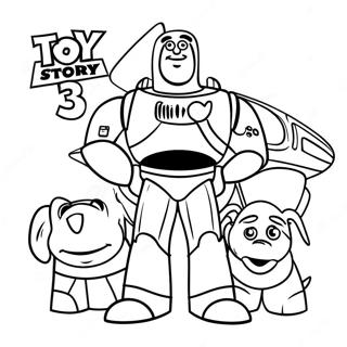 Toy Story 3 Coloring Page 11756-9540