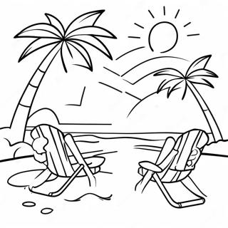 Summer Coloring Pages