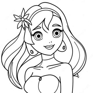 Bloom From Winx Club Coloring Page 12107-9820