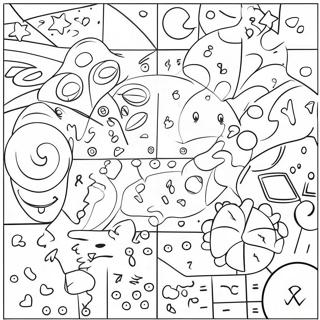 Fun Math Puzzle Coloring Page 12177-9873