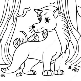 Therian Coloring Page 12186-9882