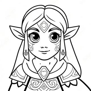 Zelda Coloring Page 121-99