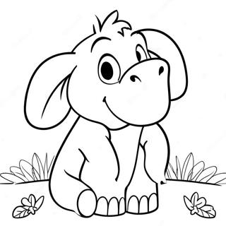 Eeyore Coloring Page 1281-1066