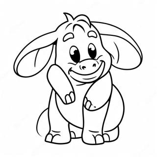 Eeyore Coloring Page 1281-1068