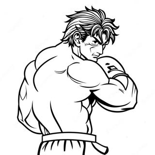 Baki Coloring Page 12836-10398