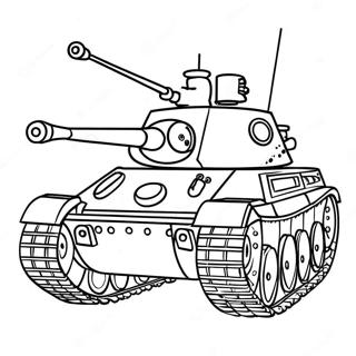 Tank Coloring Page 1301-1079