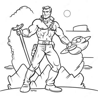 Brozone Coloring Page 13046-10556