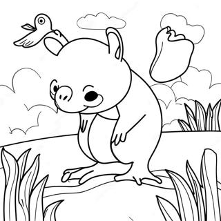 Australia Coloring Page 13126-10623