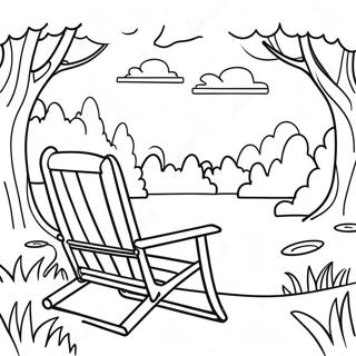 Relaxing Nature Scene Coloring Page 1312-1093