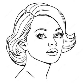 Pop Art Coloring Page 13226-10700