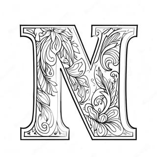 Letter M Coloring Pages