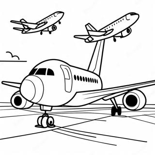 Airport Coloring Page 14429-11656