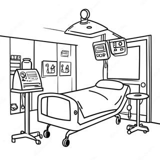 Hospital Coloring Pages