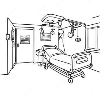 Hospital Coloring Page 14789-11943