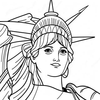 Patriotic Coloring Page 1511-1250