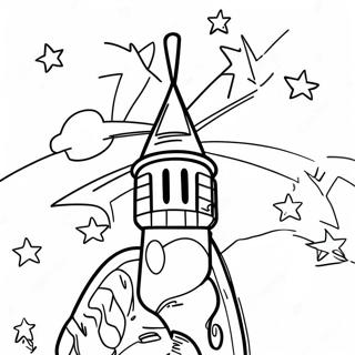 Patriotic Coloring Page 1511-1251