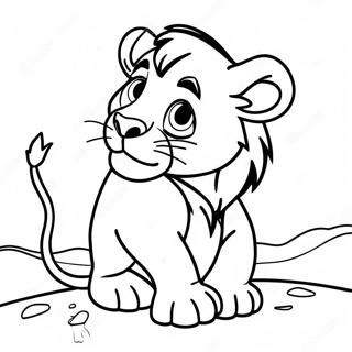 Lion King Coloring Page 151-121