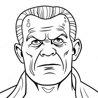 Frankenstein Monster Coloring Page 1521-1264