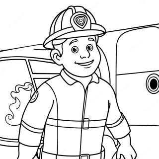 Fireman Sam Coloring Page 15399-12431