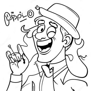 April Fools Day Prankster Coloring Page 16139-13013