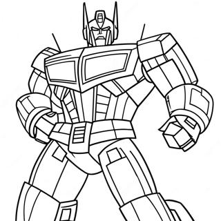 Transformer Coloring Pages