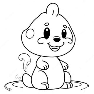 Pochacco Coloring Page 1691-1398