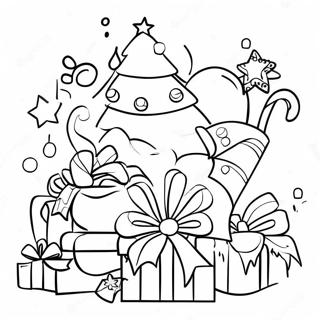 Festive Addition Christmas Coloring Page 16950-13668