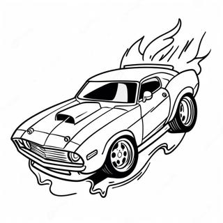 Fast Drag Car Racing Coloring Page 17240-13896