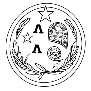 Tennessee State Flag Coloring Page 17569-14157