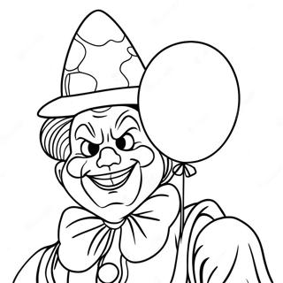 Killer Klowns From Outer Space Coloring Pages