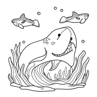 Megalodon Coloring Page 1801-1479