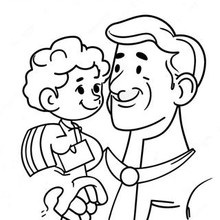 Preschool Father S Day Coloring Page 18289-14731