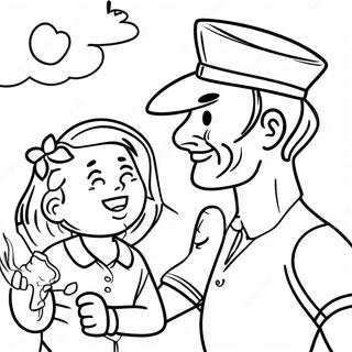 Preschool Father S Day Coloring Page 18289-14732