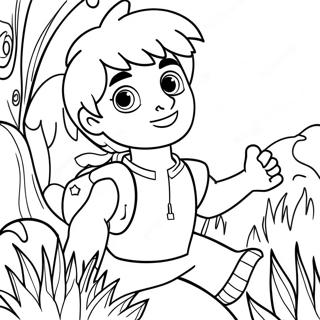 Go Diego Go Coloring Page 18349-14781