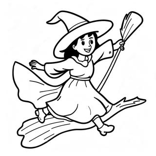 Witchy Coloring Pages