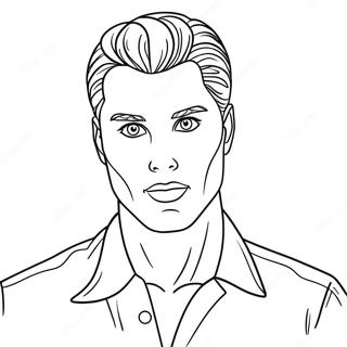 Ken Doll Coloring Page 19051-15339