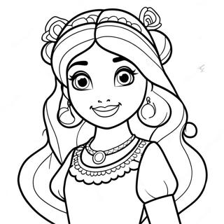 Elena Of Avalor Coloring Page 1941-1596