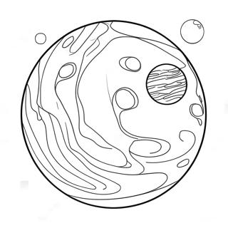 Solar System Coloring Page 1961-1610