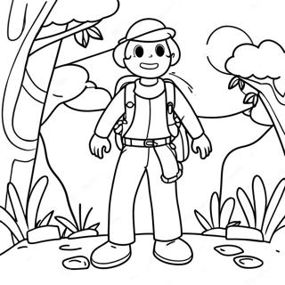 Adventure Coloring Page 20071-16156