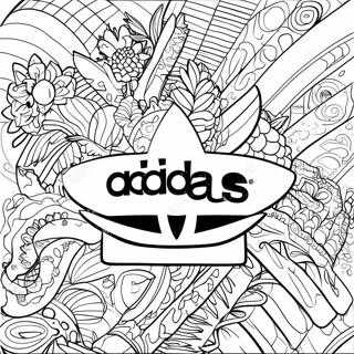 Adidas Coloring Pages