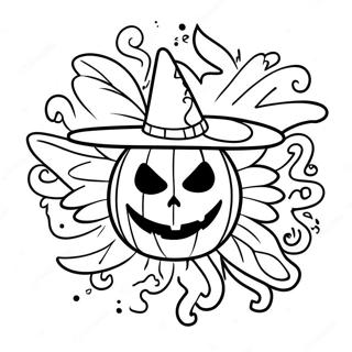 Spirit Halloween Logo Coloring Page 20611-16579